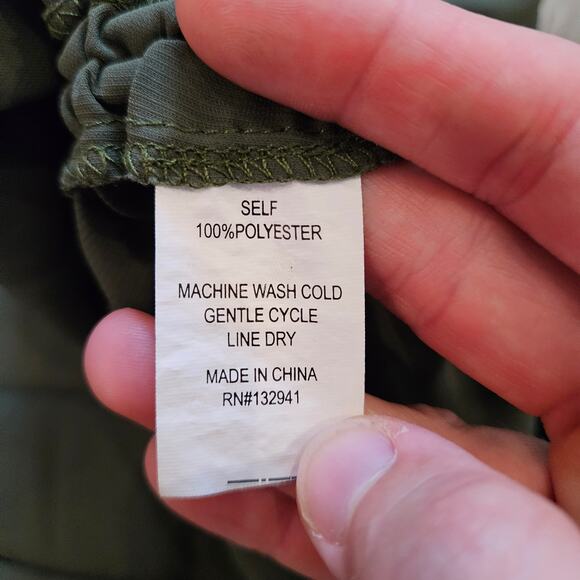 Amanda Uprichard Kaylee Halter Ruched Mini Dress S Olive Green Date Night Party - Picture 10 of 11